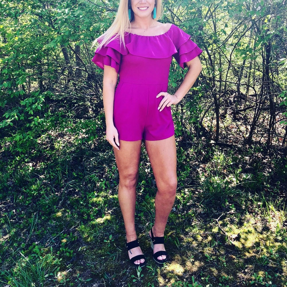 NEW! Off the shoulder romper